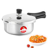 Wonderchef Nigella Triply Stainless Steel Outer Lid Pressure Cooker