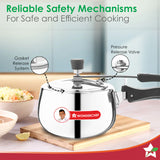 Wonderchef Nigella Triply Stainless Steel Inner Lid Pressure Cooker