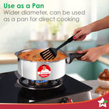 Wonderchef Nigella Triply Stainless Steel Outer Lid Pressure Cooker