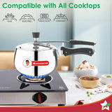 Wonderchef Nigella Triply Stainless Steel Inner Lid Pressure Cooker