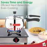 Wonderchef Nigella Triply Stainless Steel Inner Lid Pressure Cooker