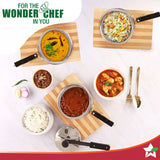 Wonderchef  Nigella Triply Stainless Steel Inner Lid Pressure Cooker 2L