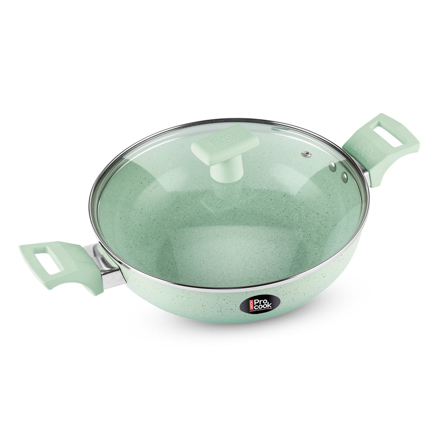 Milton Ceramic Kadhai With Lid 26cm