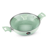 Milton Ceramic Kadhai With Lid 26cm