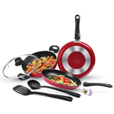 Milton Kitchen Pride Cookware Maroon Set of 5