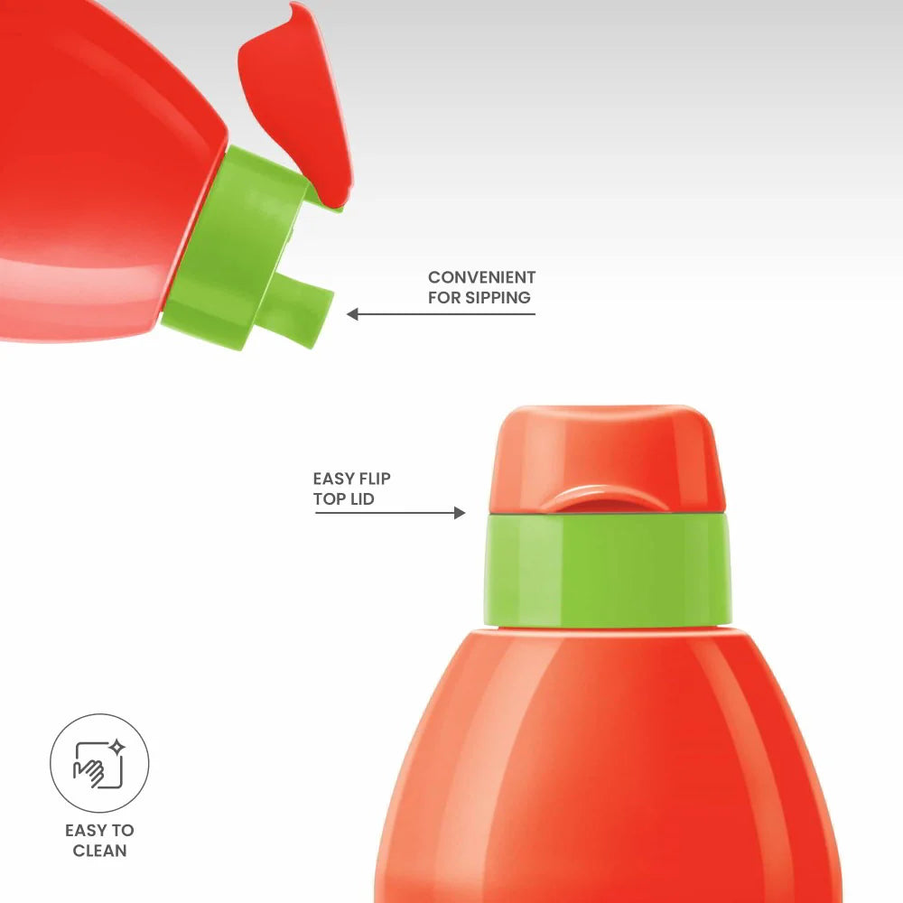 Milton Kool Buddy Kids Water Bottle Red 600ML