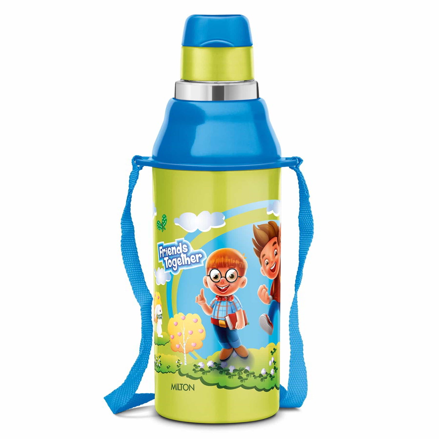 Milton Kool Steelight Stainless Steel Bottle Green 400ML