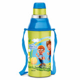 Milton Kool Steelight Stainless Steel Bottle Green 400ML