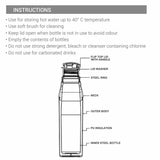 Milton Kool Steelight Stainless Steel Bottle Green 400ML