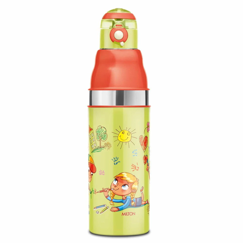 Milton Kool Stunner Kids Water Bottle Green 600ML