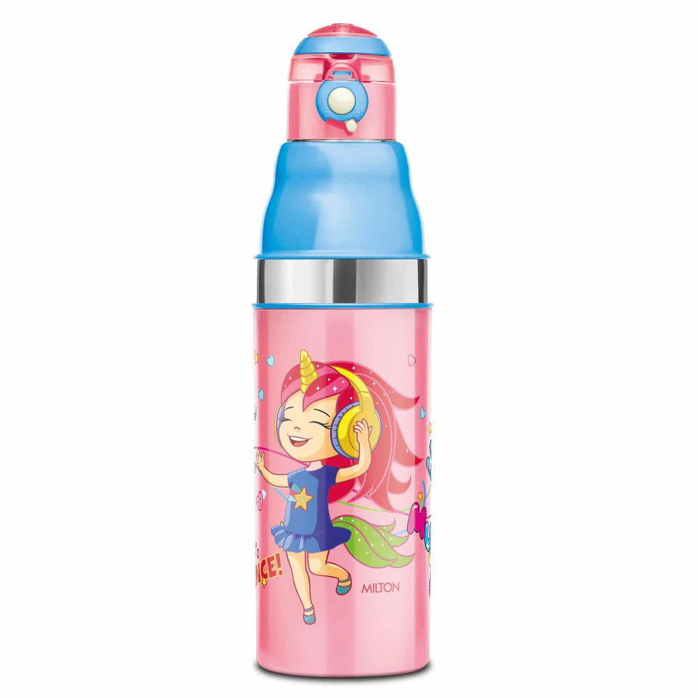 Milton Kool Stunner Kids Water Bottle Pink 400ML