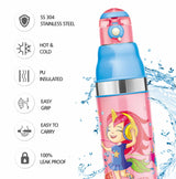 Milton Kool Stunner Kids Water Bottle Pink 400ML
