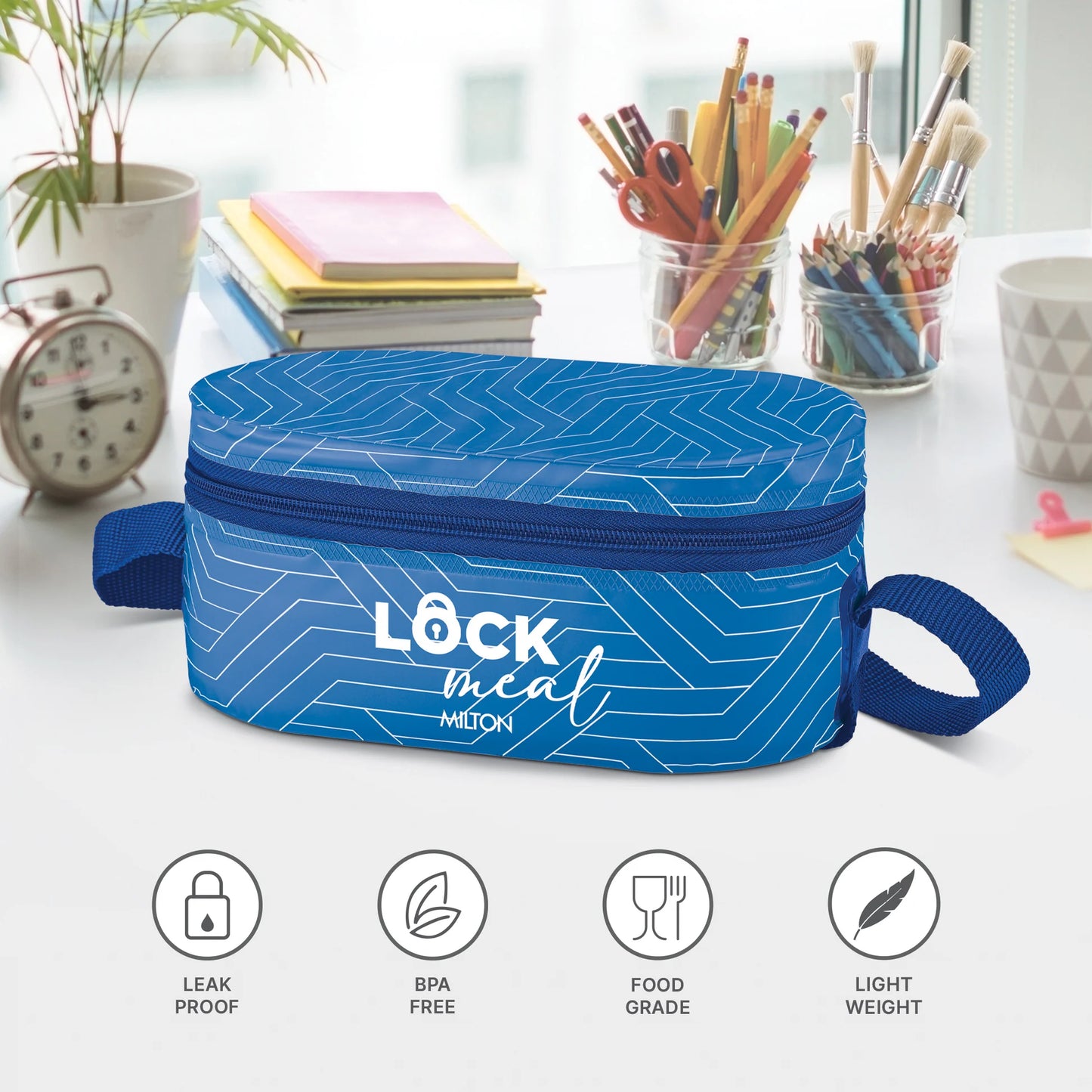 Milton Lock Meal Tiffin Special Blue