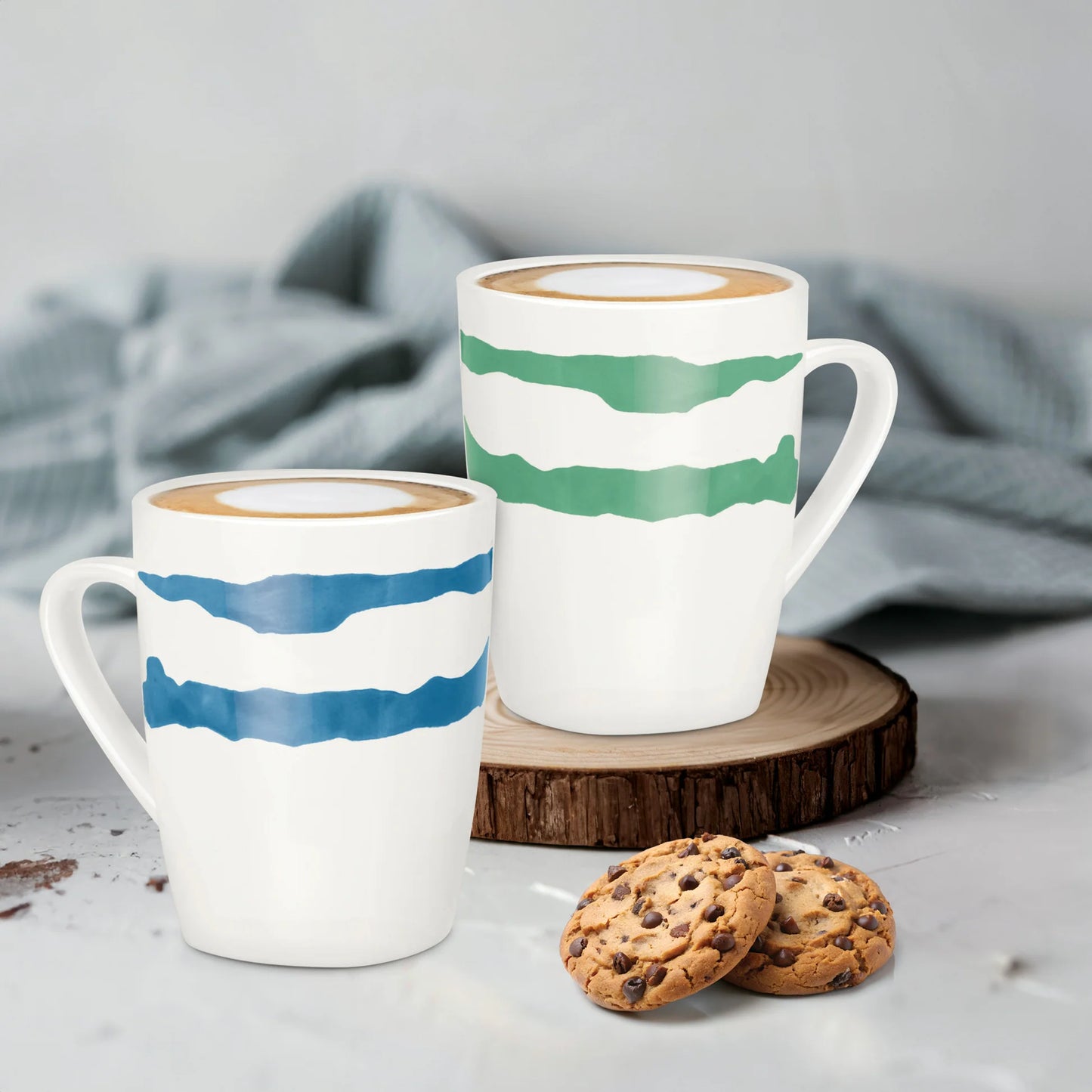Milton Streak Ceramic Mug 320ML