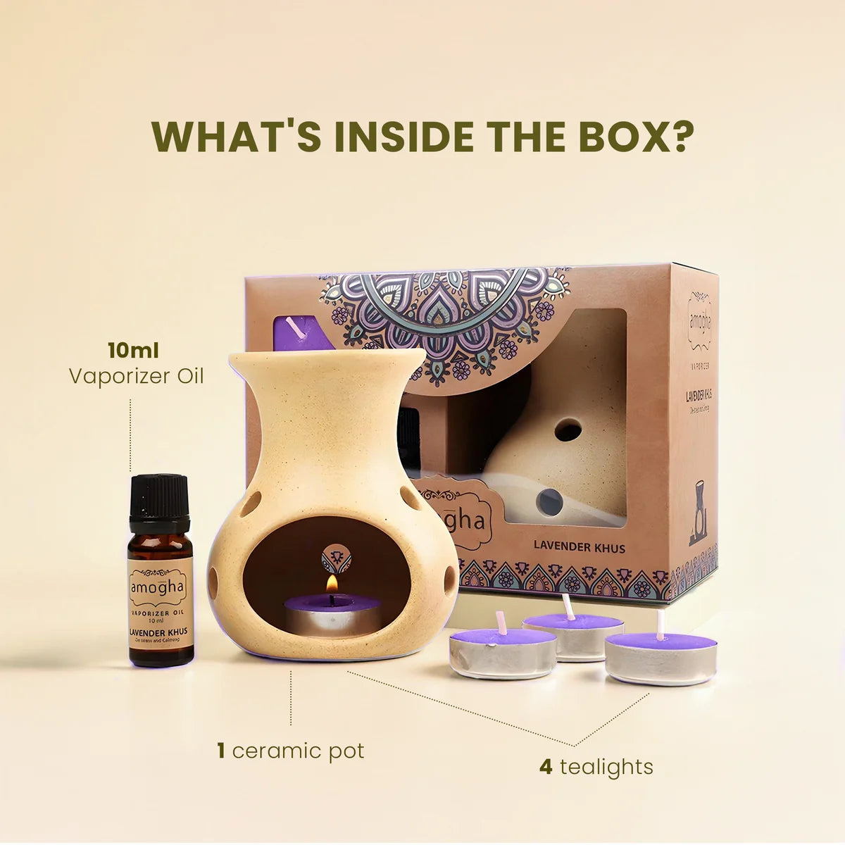 IRIS Amogha Lavender Khus Fragrance Vaporizer 10ML