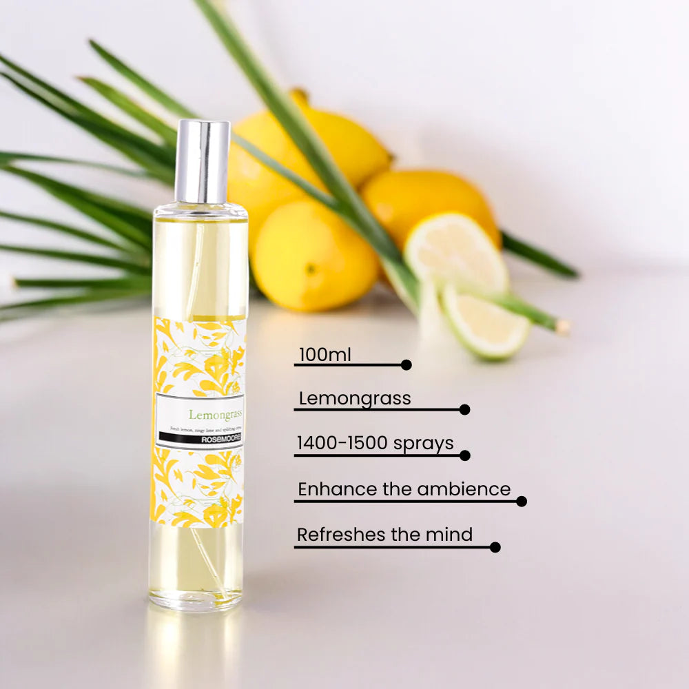 Rosemoore Lemongrass Scented Home & Room Spray 100 ml