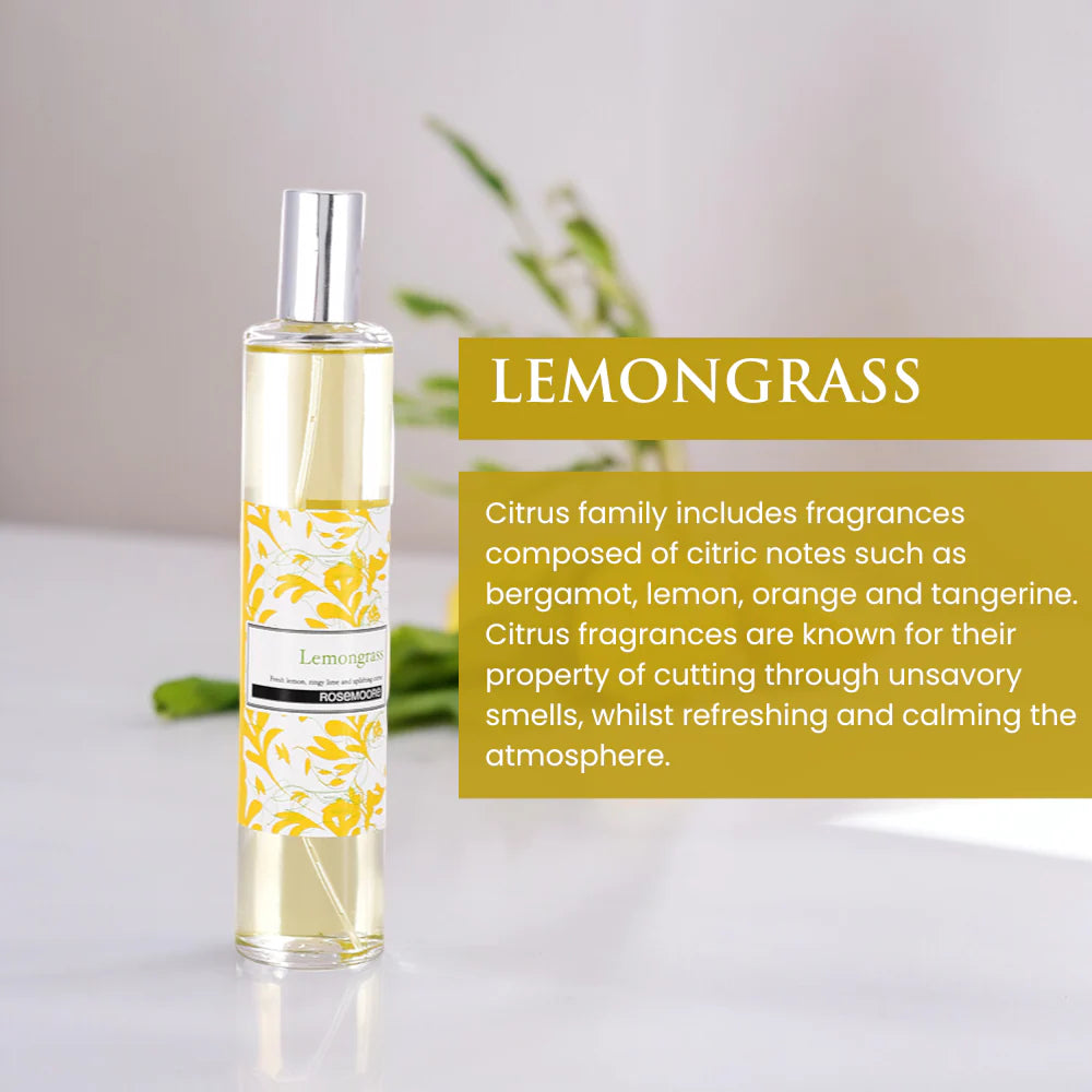 Rosemoore Lemongrass Scented Home & Room Spray 100 ml