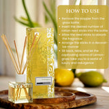 Rosemoore Lemongrass Scented Reed Diffuser 200 ml
