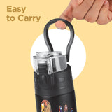 Milton Marvel Mighty Iron Man Thermosteel Bottle Black 750ML