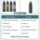 Milton Marvel Mighty Avengers Thermosteel Bottle Black 750ML
