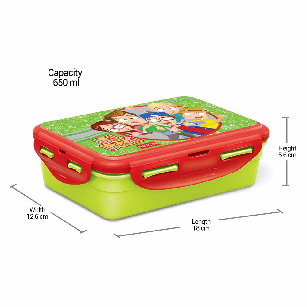 Milton Mini Fun Treat Steel Tiffin Green