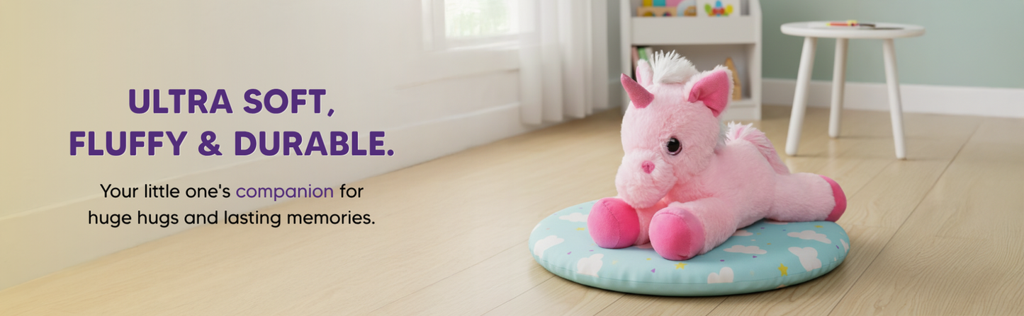 Mirada Floppy Unicorn Toy - 45cm