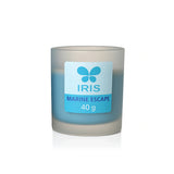 IRIS Marine Escape Frosted Shot glass scented Candle 40gm