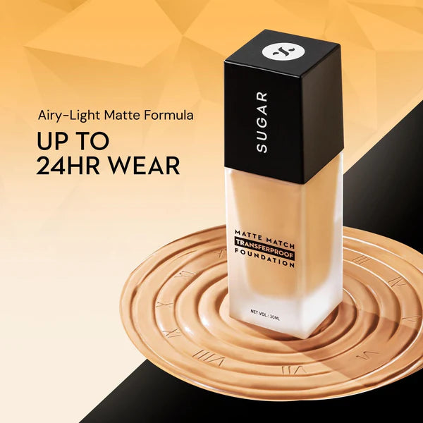 Sugar Matte Match Transferproof Foundation