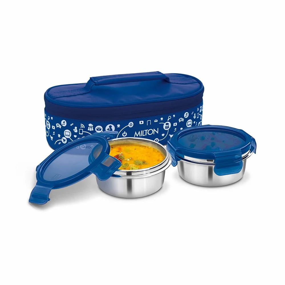 Milton Lifestyle Lunch Tiffin Box Blue