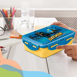 Milton Mini Fun Treat Super Hero Plastic Tiffin Yellow