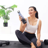 Pexpo Morocco Thermo Steel Bottle | Tri-Ply Vacuum Insulated Hot & Cold Flask | For Travel - 600 ML