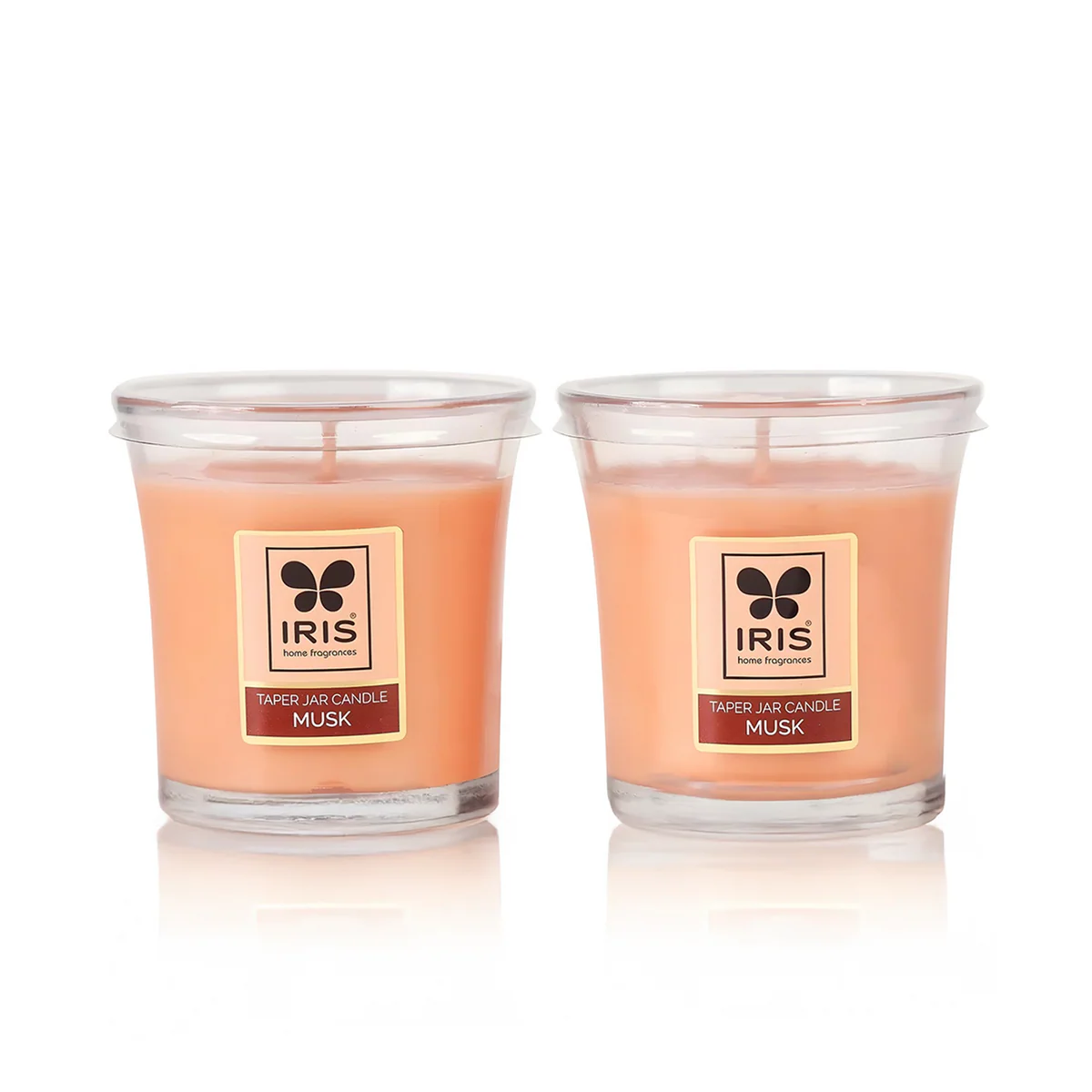 IRIS Musk Elixir Taper Jar Candle 110GM