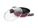Milton New My Kitchen 2Pc Set,Burgundy 24/28 cm