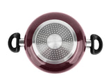 Milton New My Kitchen 2Pc Set,Burgundy 24/28 cm
