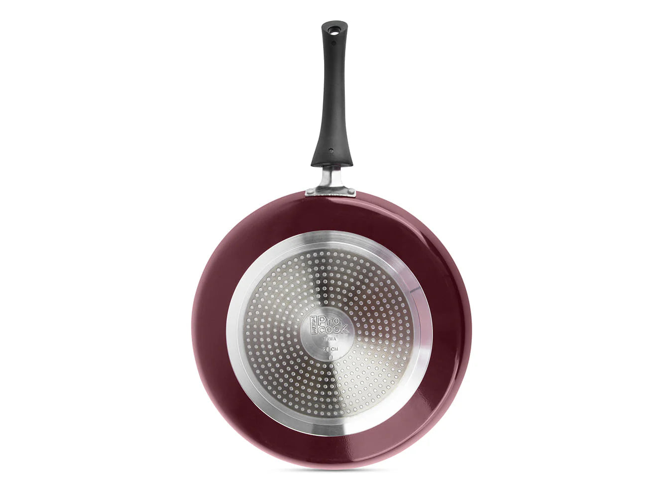Milton New My Kitchen 2Pc Set,Burgundy 24/28 cm