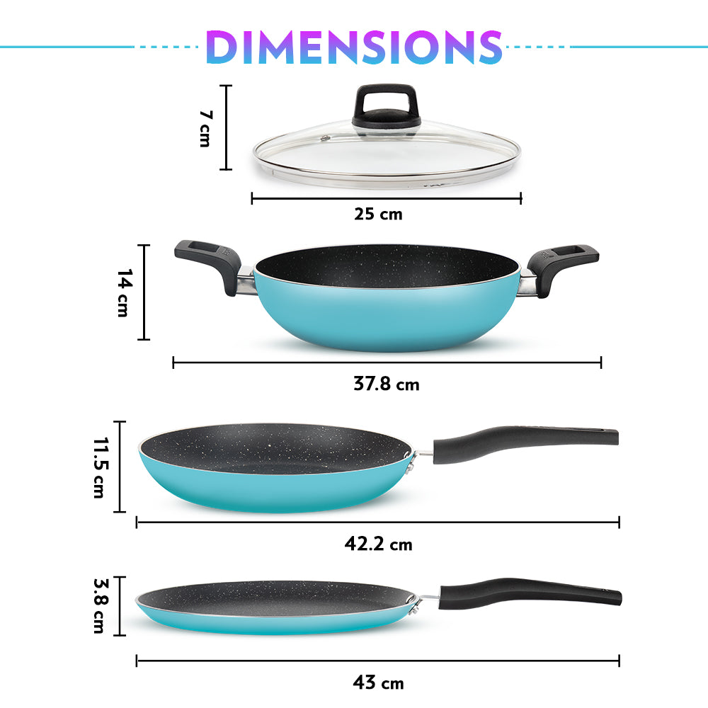 Borosil Festive Glory Cookware Set