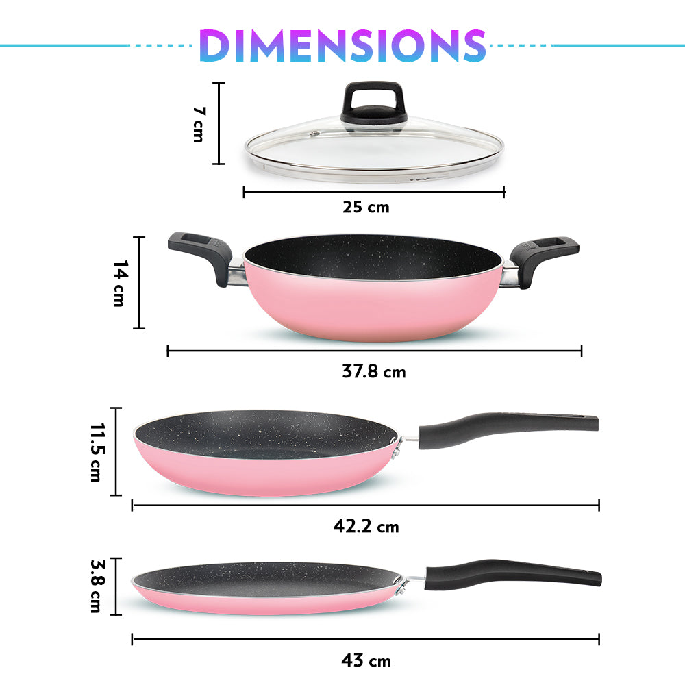 Borosil Festive Glory Cookware Set