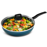 Borosil  Pro Chef Nonstick Deep Pan with Lid