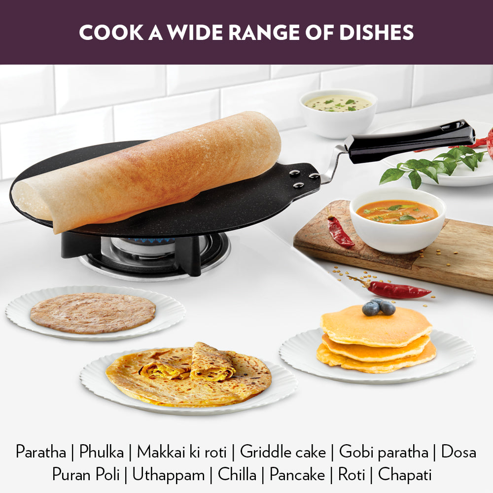Borosil Granito Nonstick Dosa Tawa 31CM