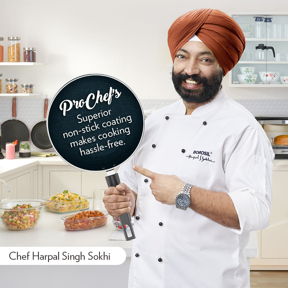 Borosil Pro Chef Nonstick Fry Pan