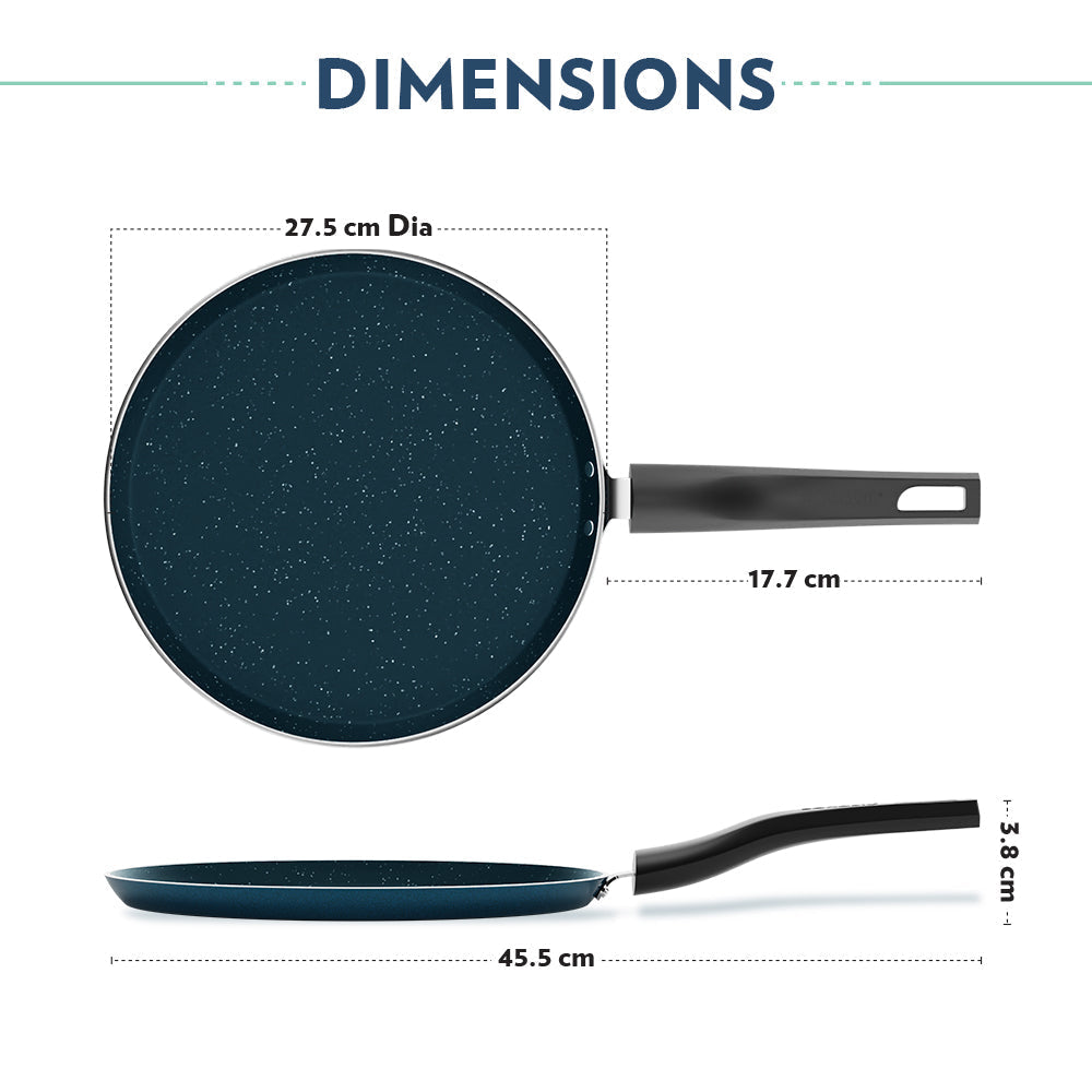 Borosil Pro Chef Nonstick Flat Tawa