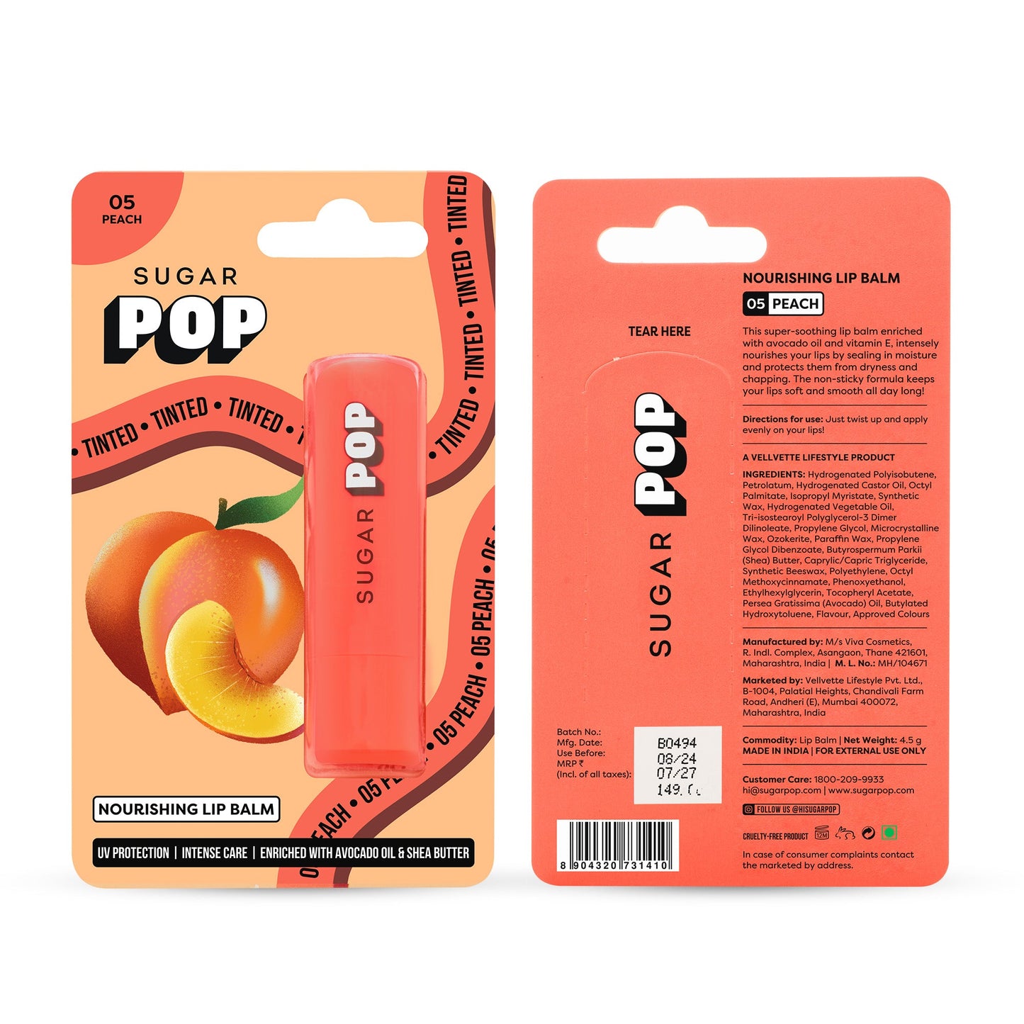 Sugar Nourishing Lip Balm
