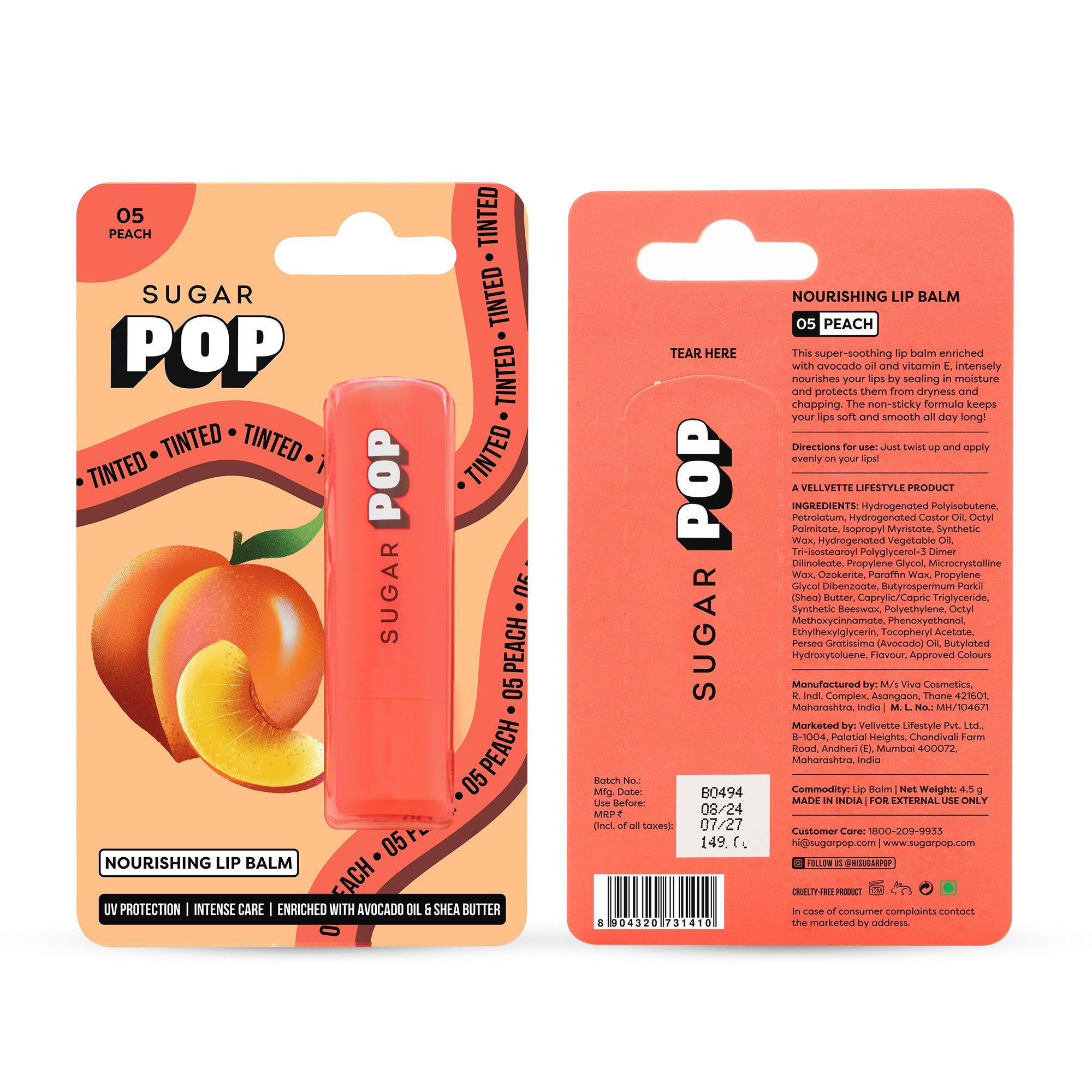 Sugar Nourishing Lip Balm