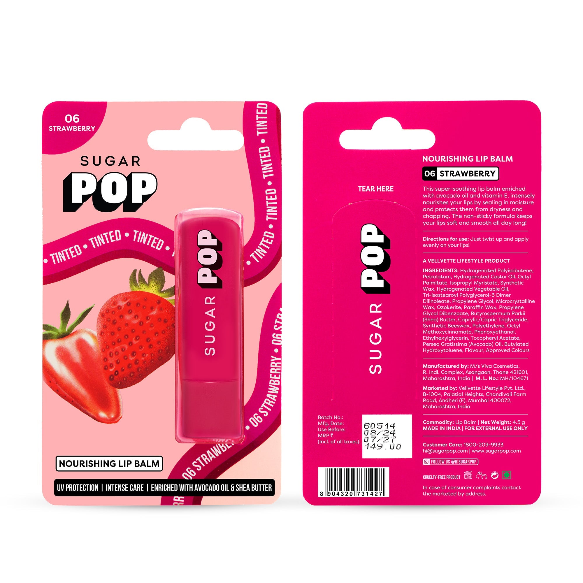 Sugar Nourishing Lip Balm
