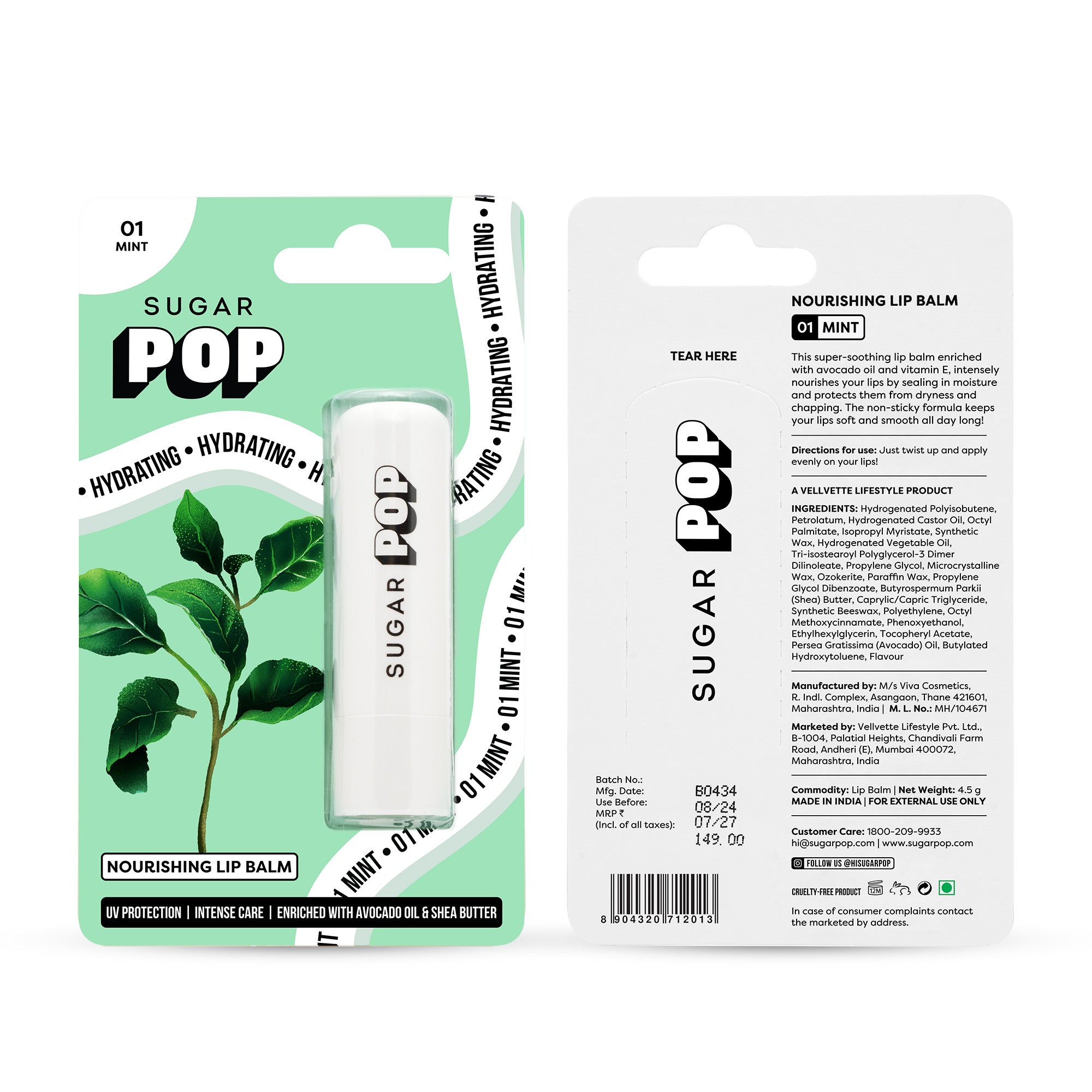 Sugar Nourishing Lip Balm