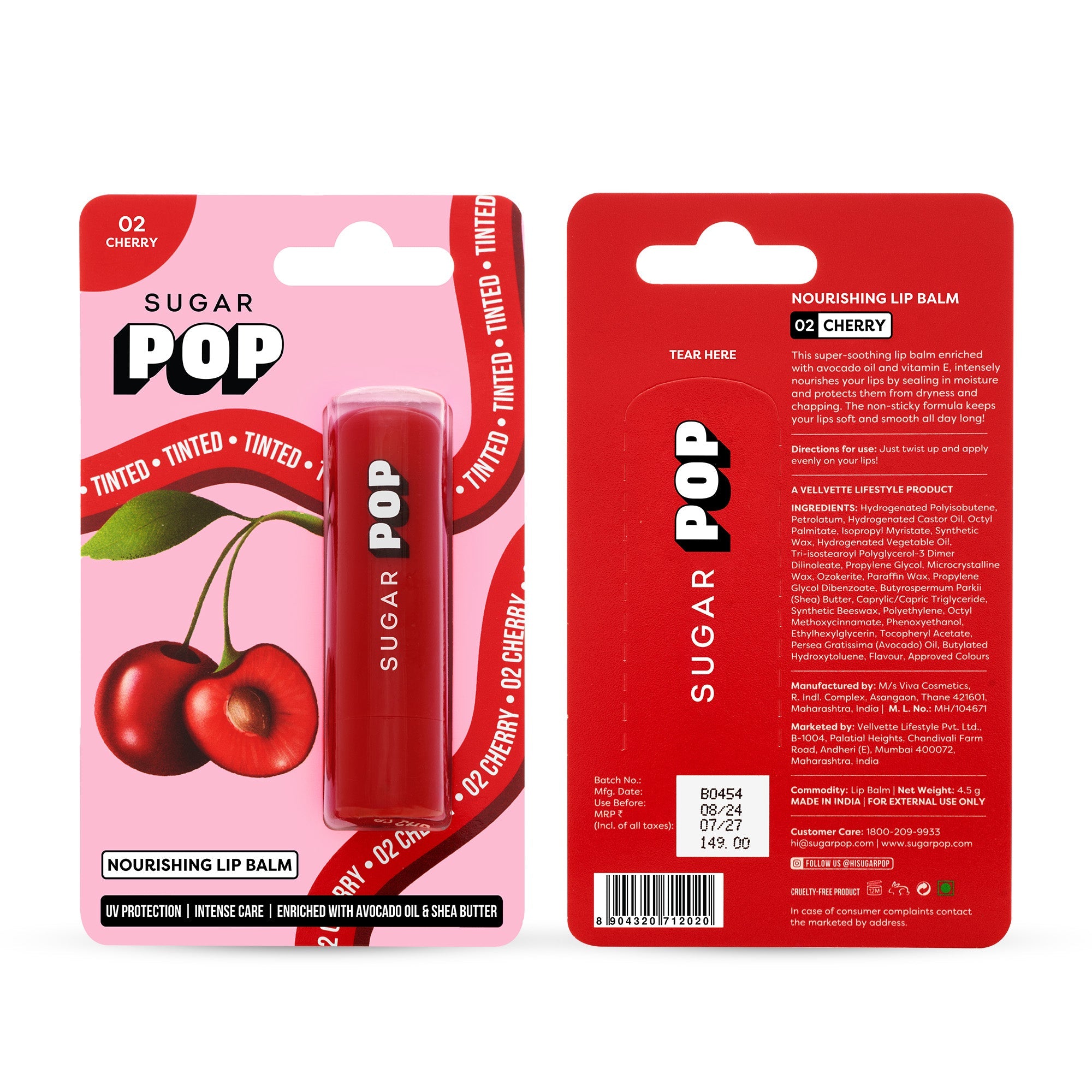 Sugar Nourishing Lip Balm