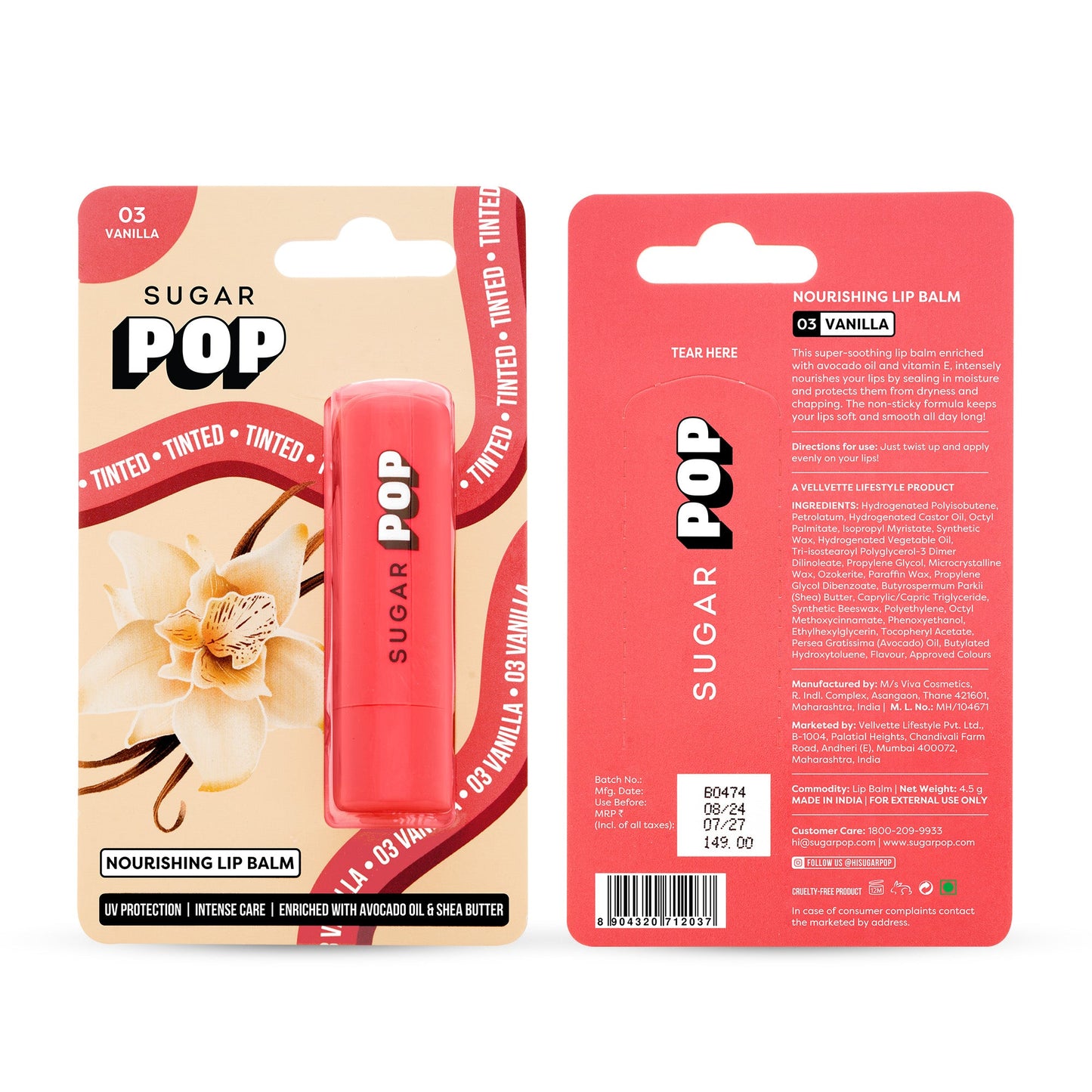 Sugar Nourishing Lip Balm