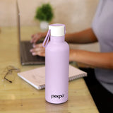 Pexpo Oslo Thermo Steel Bottle | Tri-Ply Vacuum Insulated Hot & Cold Flask | For Daily Use - Pastel Edition