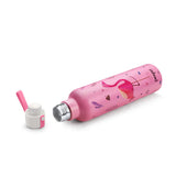 Pexpo Oslo Thermo Steel Bottle | Tri-Ply Vacuum Insulated Hot & Cold Flask | For Daily Use - Pink Flamingo Print 750 ML