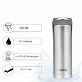 Milton Optima Mug Thermosteel Flask Silver